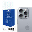 Folie de protectie 3mk Lens Protection (set de 4) compatibil cu iPhone 16 Pro, Transparent