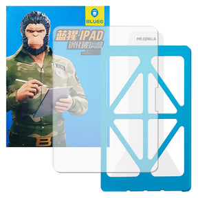 Husa de protectie tableta Blueo HD Tempered Glass with Applicator Pro compatibil cu iPad 10 (2022) 10.9, Transparent