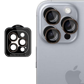 Folie de protectie 3mk Lens Protection Pro compatibil cu iPhone 16 Pro / iPhone 16 Pro Max, Rose Brown