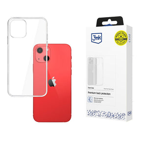 Husa de protectie 3mk Clear compatibil cu iPhone 13, Transparent