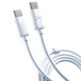 Cablu 3mk Hyper, USB-C to USB-C, 100W, 5A, 2m, Alb