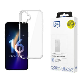Husa de protectie 3mk Armor compatibil cu iPhone 16, Transparent