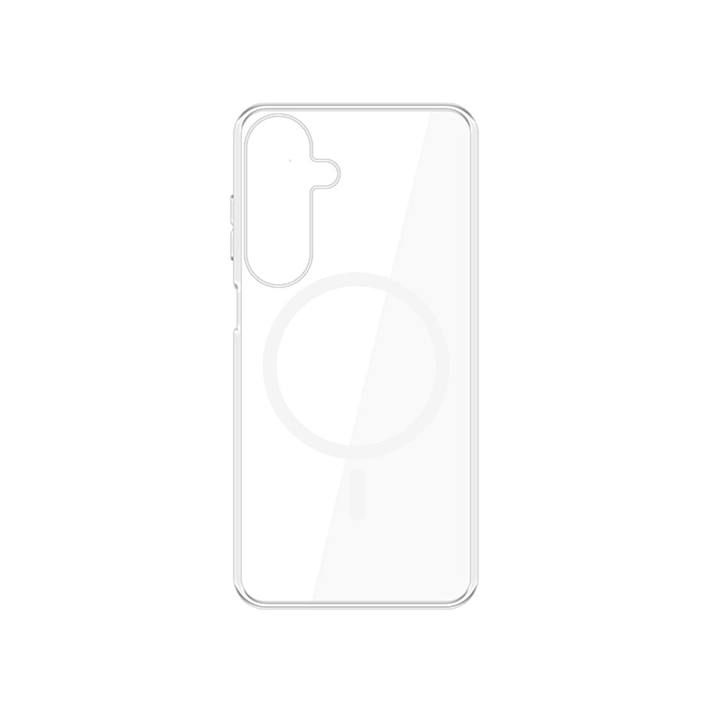 Husa de protectie 3mk Clear MagCase compatibil cu Samsung Galaxy S25, Transparent