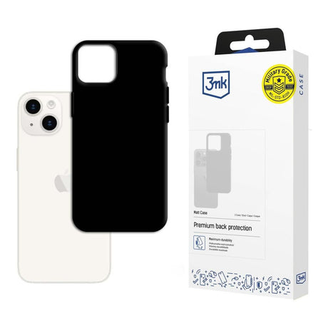 Husă 3mk pentru iPhone 15, neagră
