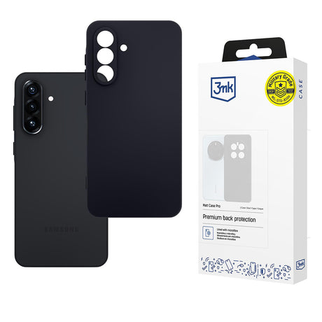 Husa de protectie 3mk Matt compatibil cu Samsung Galaxy A56 5G, Negru