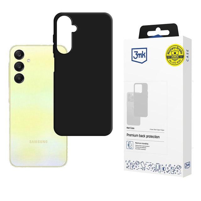 Husa de protectie 3mk Matt compatibil cu Samsung Galaxy A26 5G, Negru