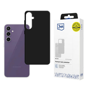 Husa de protectie 3mk Matt compatibil cu Samsung Galaxy S24 FE, Negru