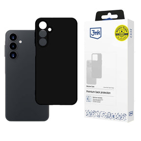 Husa de protectie 3mk Silicone compatibil cu Samsung Galaxy A16 4G / A16 5G, Negru