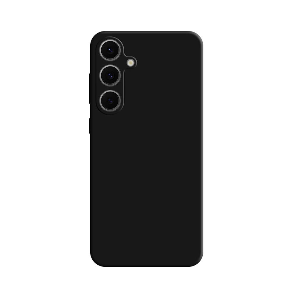 Husa de protectie 3mk Silicone compatibil cu Samsung Galaxy S24 FE, Negru