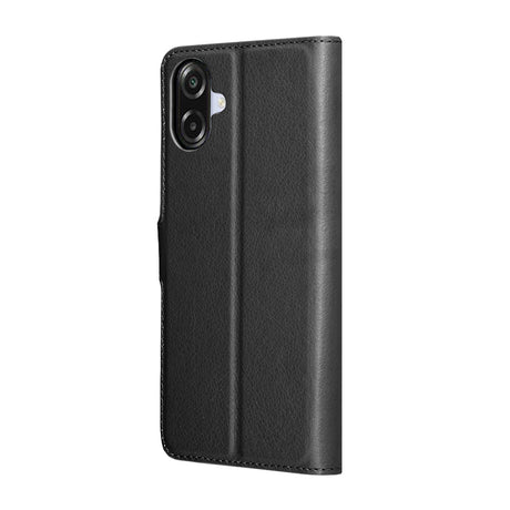 Husa de protectie Techsuit Leather Folio compatibil cu Samsung Galaxy A07 4G, Negru