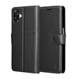 Husa de protectie Techsuit Leather Folio compatibil cu Samsung Galaxy A07 4G, Negru