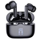 Casti Wireless, In-ear, 300mAh, ANC, ENC, 4 Mic - Techsuit VelarX One (CW2) - Black