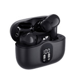 Casti Wireless Techsuit WaveBeat 100 (CW3), Bluetooth 5.4, ANC, Negru