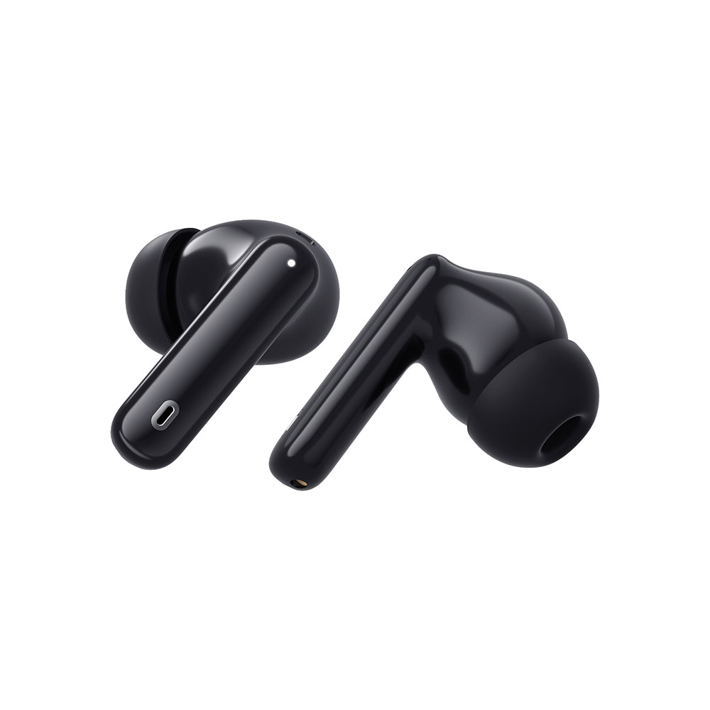 Casti Wireless Techsuit WaveBeat 100 (CW3), Bluetooth 5.4, ANC, Negru
