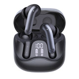 Casti Wireless Techsuit EchoFit Pro (CW5), BT5.4 ANC, Negru