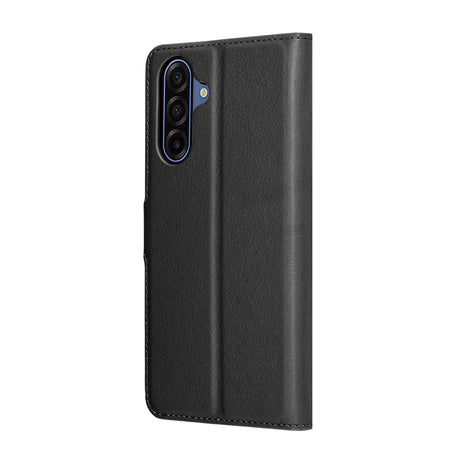 Husa de protectie Techsuit Leather Folio compatibil cu Samsung Galaxy A17 5G / A17 4G / M17 / F17, Negru