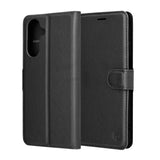Husa de protectie Techsuit Leather Folio compatibil cu Samsung Galaxy A17 5G / A17 4G / M17 / F17, Negru