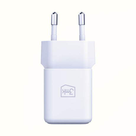Incarcator 3mk Hyper, USB-A, USB-C, GaN Technology, QC4 + PD, 20W, Alb
