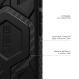 Husa de protectie UAG Monarch Pro compatibil cu iPhone 17, Carbon Fiber
