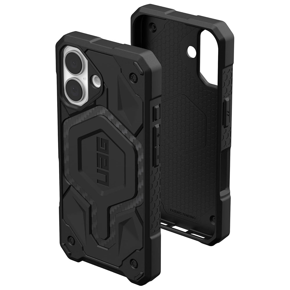 Husa de protectie UAG Monarch Pro compatibil cu iPhone 17, Carbon Fiber