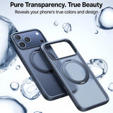 Husa de protectie Torras Ostand Pro MagSafe Series compatibil cu iPhone 17 Pro, Negru