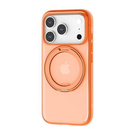 Husa de protectie Torras Ostand R Fitness Series compatibil cu iPhone 17 Pro, Portocaliu