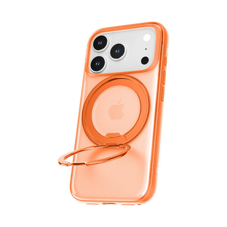 Husa de protectie Torras Ostand R Fitness Series compatibil cu iPhone 17 Pro Max, Portocaliu
