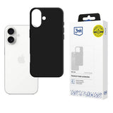 Husa de protectie 3mk Matt compatibil cu iPhone 17, Negru
