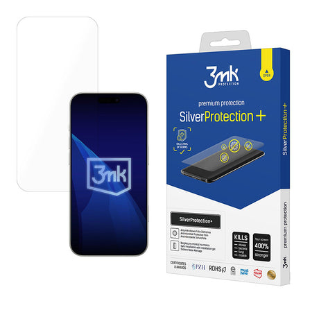 Folie de protectie 3mk SilverProtection+ Film compatibil cu iPhone 17, Transparent