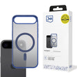 Husa de protectie 3mk Frosty MagCase compatibil cu iPhone 17 Air, Albastru