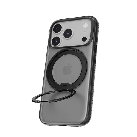 Torras Husa de protectie Torras Ostand R Fitness Series compatibil cu iPhone 17 Pro Max, Transparent – imagine 5