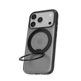Husa de protectie Torras Ostand R Fitness Series compatibil cu iPhone 17 Pro, Transparent