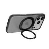 Husa de protectie Torras Ostand R Fitness Series compatibil cu iPhone 17 Pro, Transparent