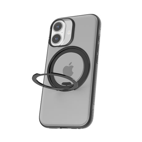 Husa de protectie Torras Ostand R Fitness Series compatibil cu iPhone 17, Transparent