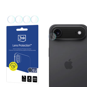 Folie de protectie 3mk Lens Protection (set de 4) compatibil cu iPhone 17 Air, Transparent