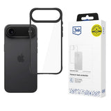 Husa de protectie 3mk Satin Armor + compatibil cu iPhone 17 Air, Negru