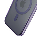 Husa de protectie 3mk Frosty MagCase compatibil cu iPhone 17 Pro, Mov
