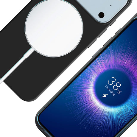 Husa de protectie 3mk Hardy MagSilicone compatibil cu iPhone 17 Pro, Grafit