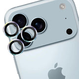 Folie de protectie 3mk Lens Protection Pro compatibil cu iPhone 17 Pro / iPhone 17 Pro Max, Curcubeu
