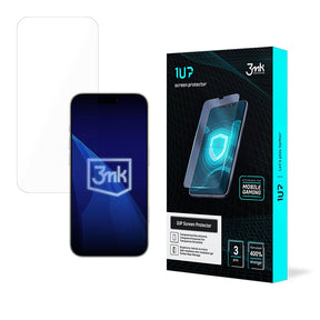 Folie de protectie 3mk 1UP (set de 3) compatibil cu iPhone 17 Pro Max, Transparent