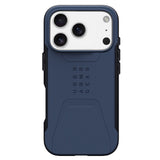 Husa de protectie UAG Civilian compatibil cu iPhone 17 Pro, Albastru