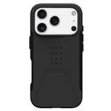 Husa de protectie UAG Civilian MagSafe compatibil cu iPhone 17 Pro, Negru