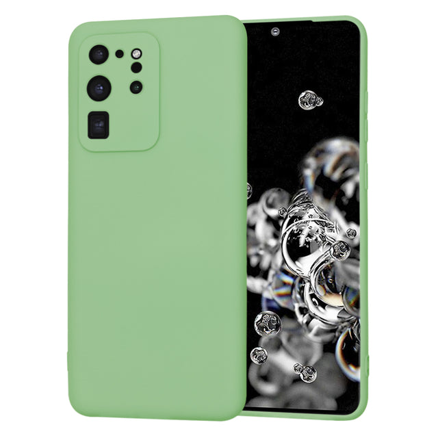 Husa de protectie Techsuit SoftFlex compatibil cu Samsung Galaxy S20 Ultra 4G / S20 Ultra 5G, Verde Menta