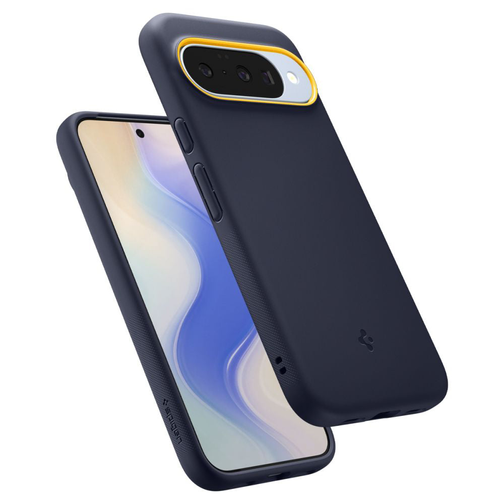 Husa de protectie Spigen Caseology Nano Pop MagSafe (ACS09711) compatibil cu Google Pixel 10 / 10 Pro, Albastru Berry Navy