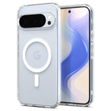 Husa de protectie Spigen Ultra Hybrid MagSafe (ACS09702) compatibil cu Google Pixel 10 / 10 Pro, Transparent / White
