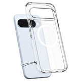 Husa de protectie Spigen Ultra Hybrid MagSafe (ACS09702) compatibil cu Google Pixel 10 / 10 Pro, Transparent / White