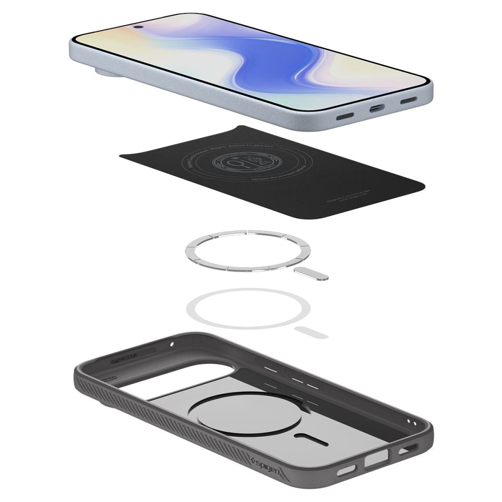 Husa de protectie Spigen Liquid Air compatibil cu Google Pixel 10 / 10 Pro, Gri