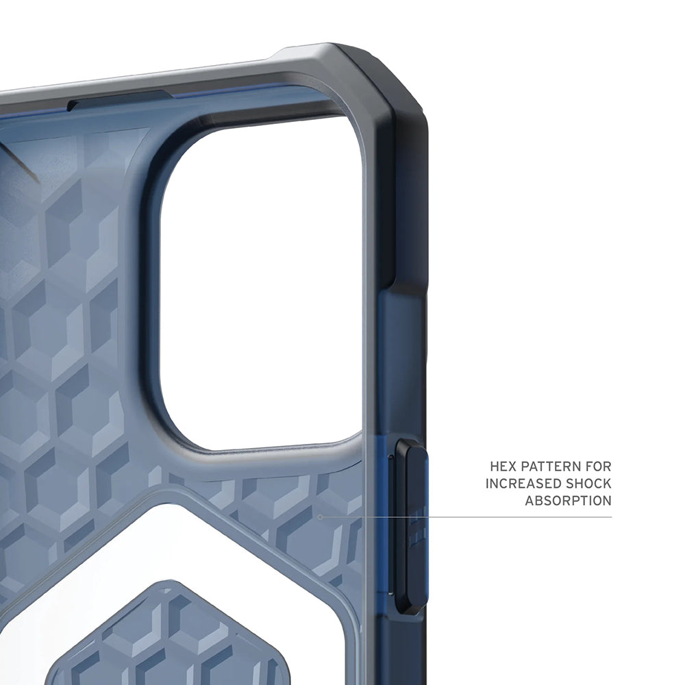 Husa de protectie UAG Essential Armor MagSafe compatibil cu iPhone 17, Cloud Blue