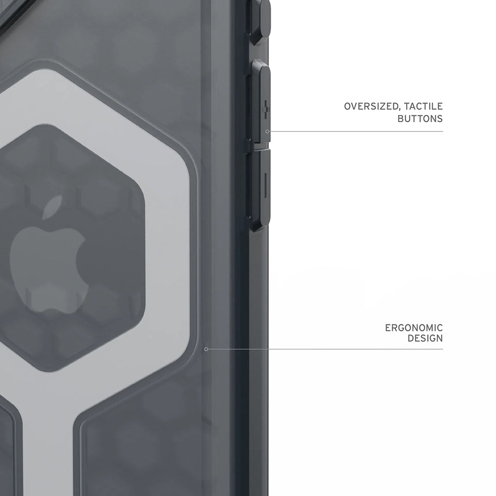 Husa de protectie UAG Essential Armor MagSafe compatibil cu iPhone 17 Pro Max, Ash