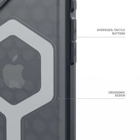 Husa de protectie UAG Essential Armor MagSafe compatibil cu iPhone 17 Pro Max, Ash